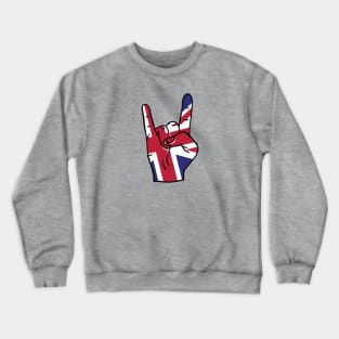 Rock On, UK Crewneck Sweatshirt